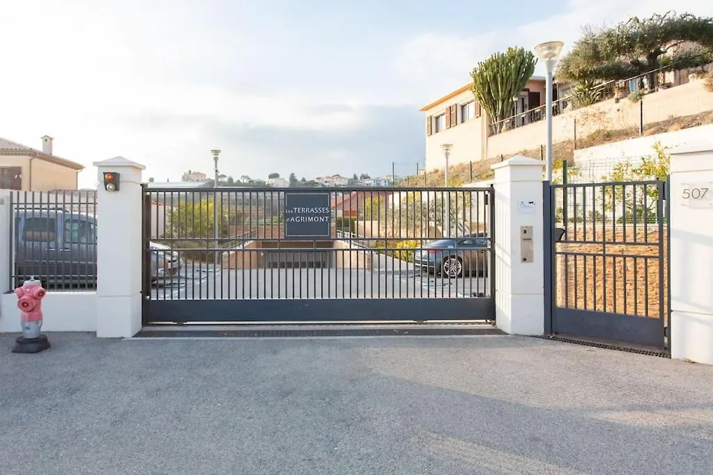 Appartement L8 Calm, Panoramic Sea View Withterrace, Parking & Ac à Saint-Laurent-du-Var